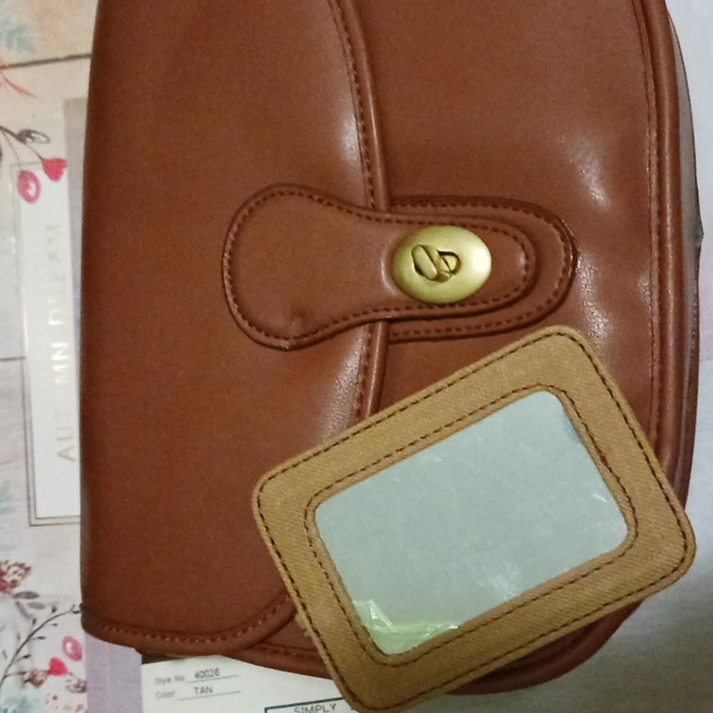 Fashion Tan Crossbody/ Purse NWT #2 - Picture 9 of 10